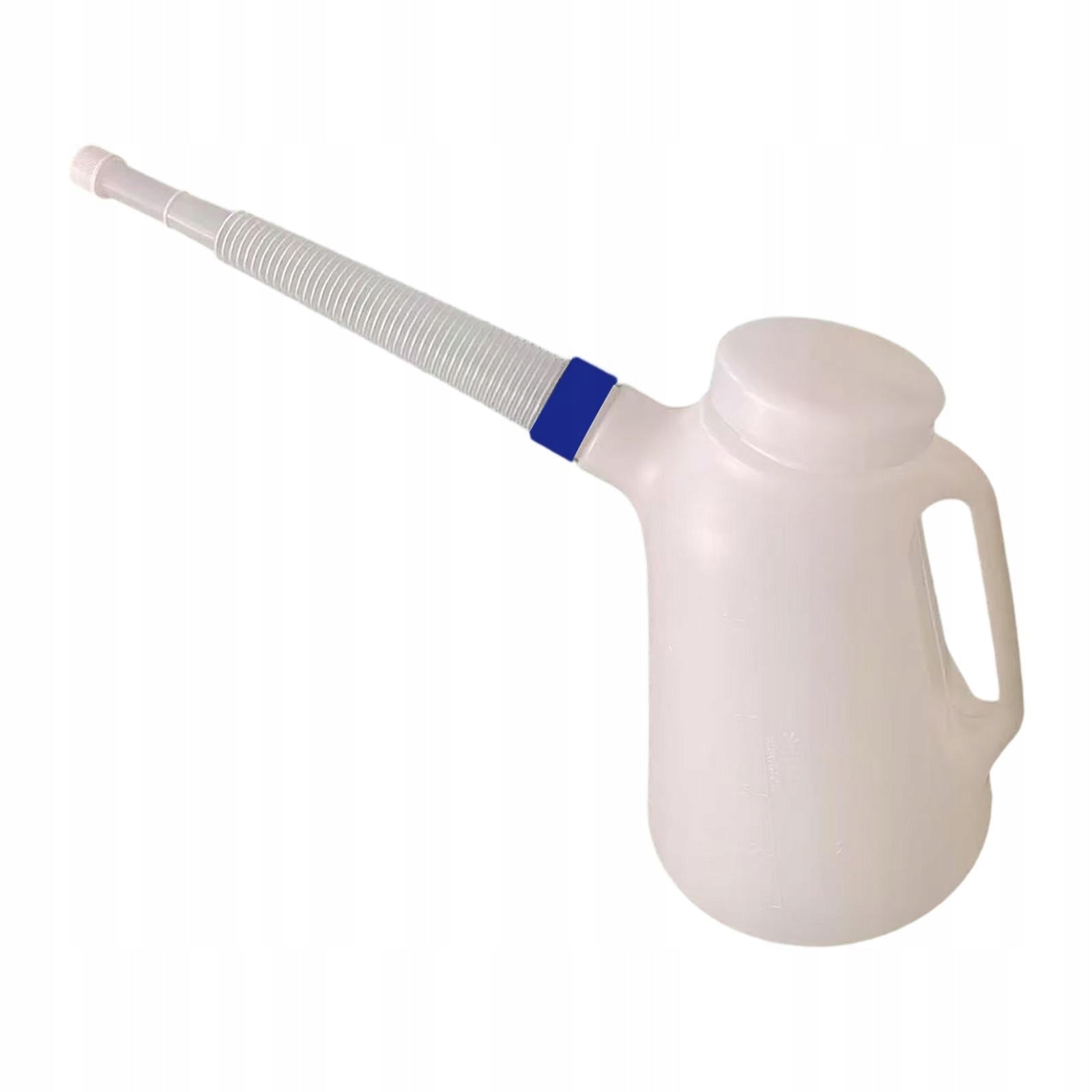 Oil Measuring Dispensing Jug with Lid and Cap 5L Oil Measuring Blue Brand no brand