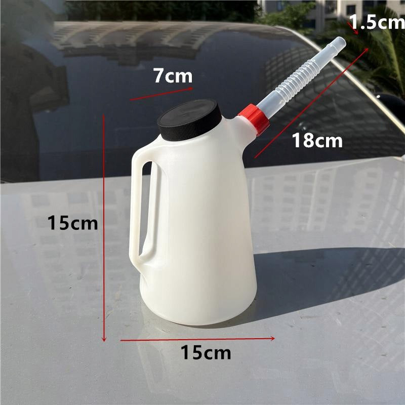 Oil Measuring Jug W/ Spout Leakproof Professional Funnels Auto Oil 2L Packaging status original