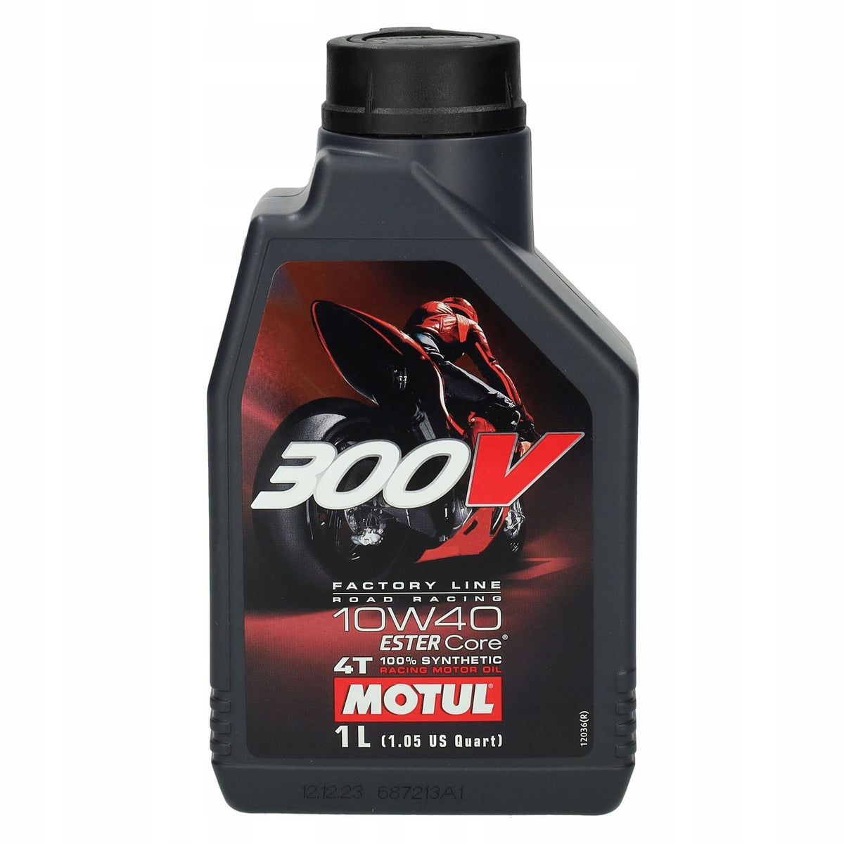 Oil Motul 300V 4T 10w40 Factory Line Engine Synthetic 1L Ester Core Packaging status original
