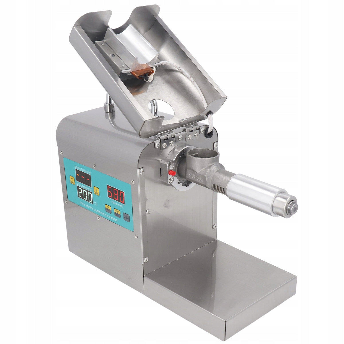 Oil Pressing Machine, Automatic Oil Extraction Easy Operation 500 Brand no brand