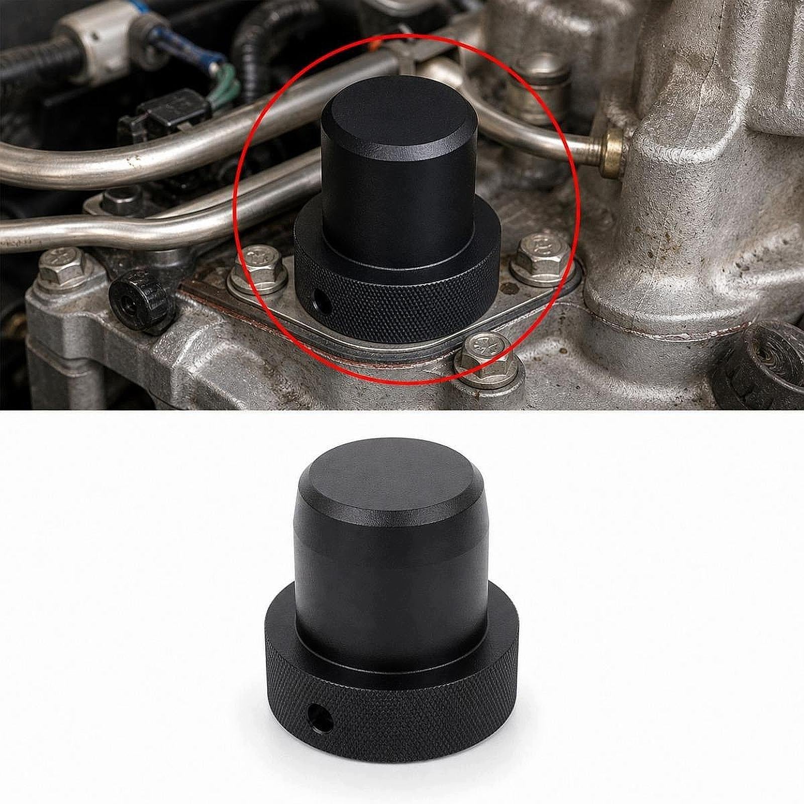 Oil Pump Installation Gauge EN Oil Pump Install Tool for Cadillac