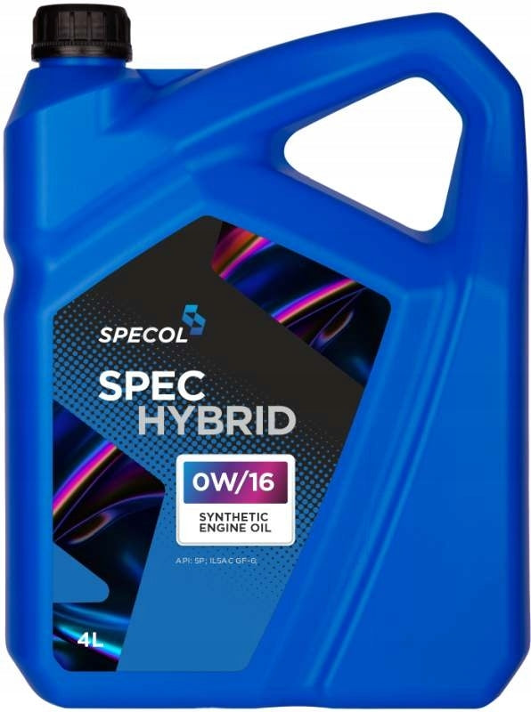 Oil SPECOL 0W16 4l SPEC HYBRID / SP-RC / GF-6B