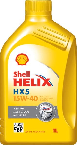 Oil Shell Helix HX5 15W-40 1L