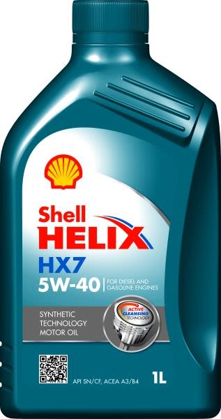 Oil Shell Helix HX7 5W-40 1L