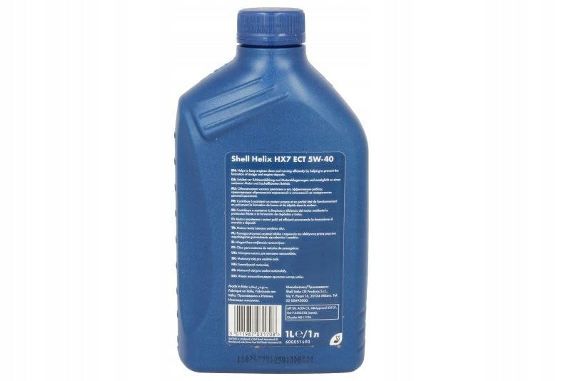 Oil Shell Helix HX7 ECT 5W-40 1L