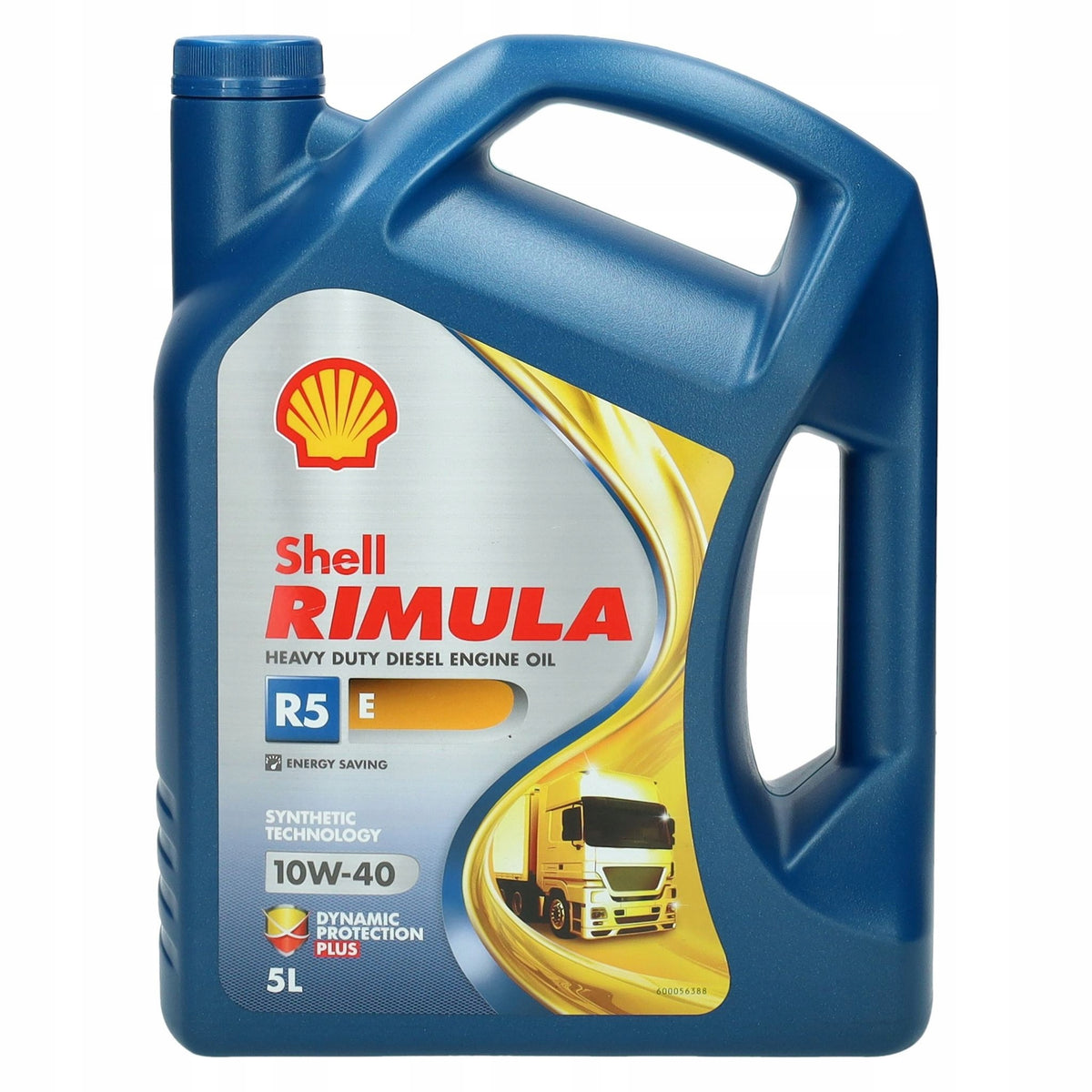 Oil Shell Rimula R5 E 10W40 Engine 5L ACEA E7, E5, E3, Volvo VDS-3 Manufacturer code 550054713