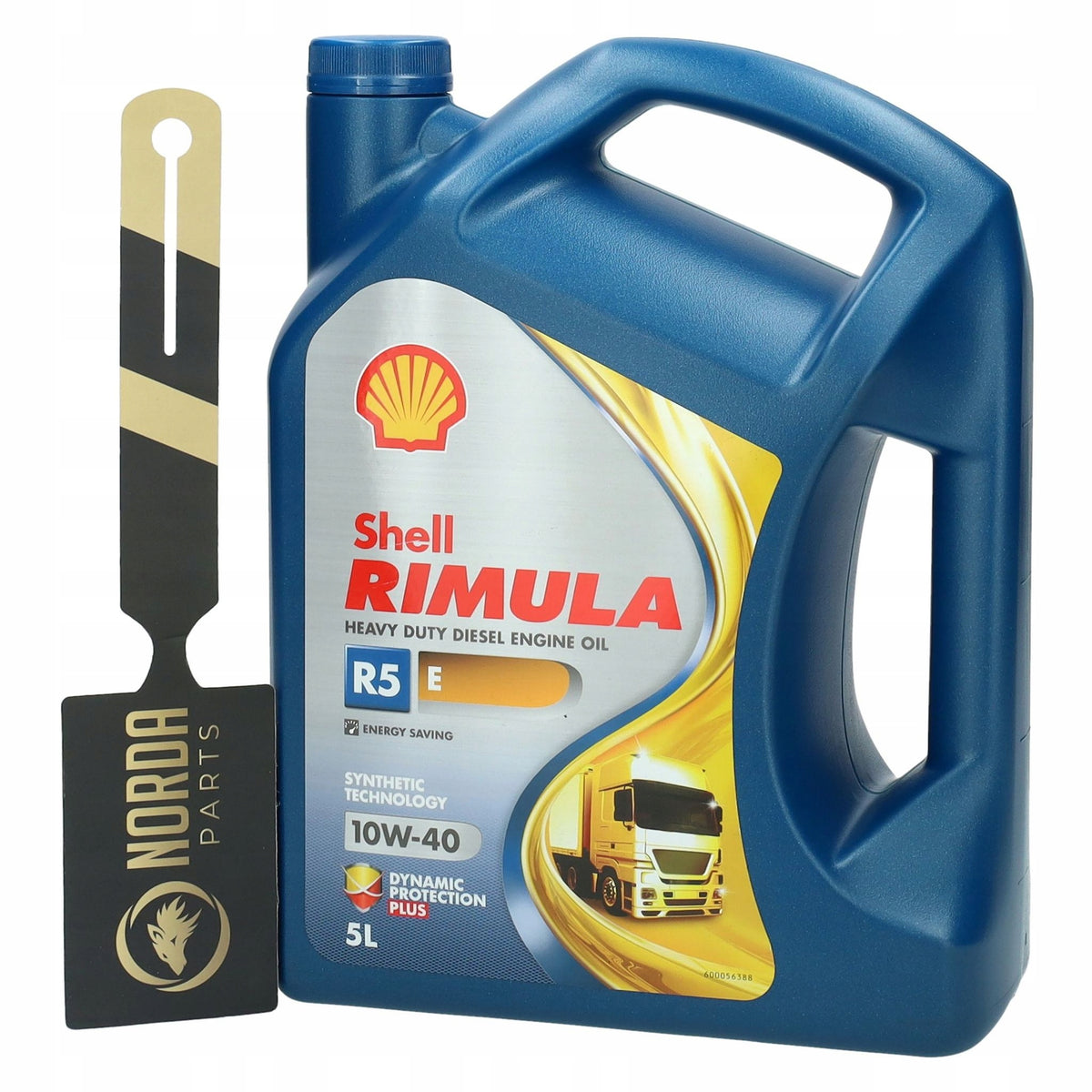 Oil Shell Rimula R5 E 10W40 Engine 5L ACEA E7, E5, E3, Volvo VDS-3