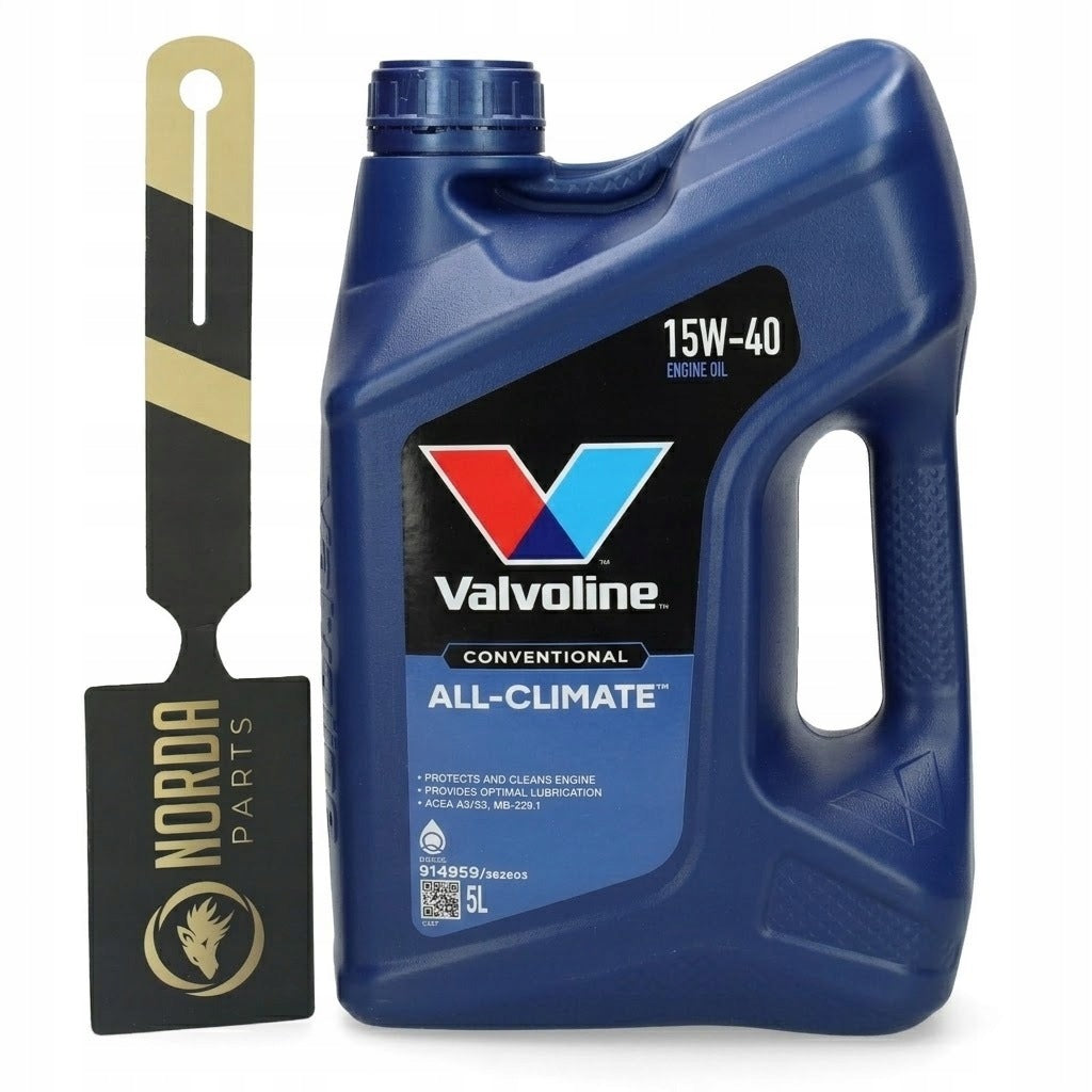 Oil Valvoline All Climate 15w40 Engine 5L ACEA A3/B3 API SL/CF, MB229.1