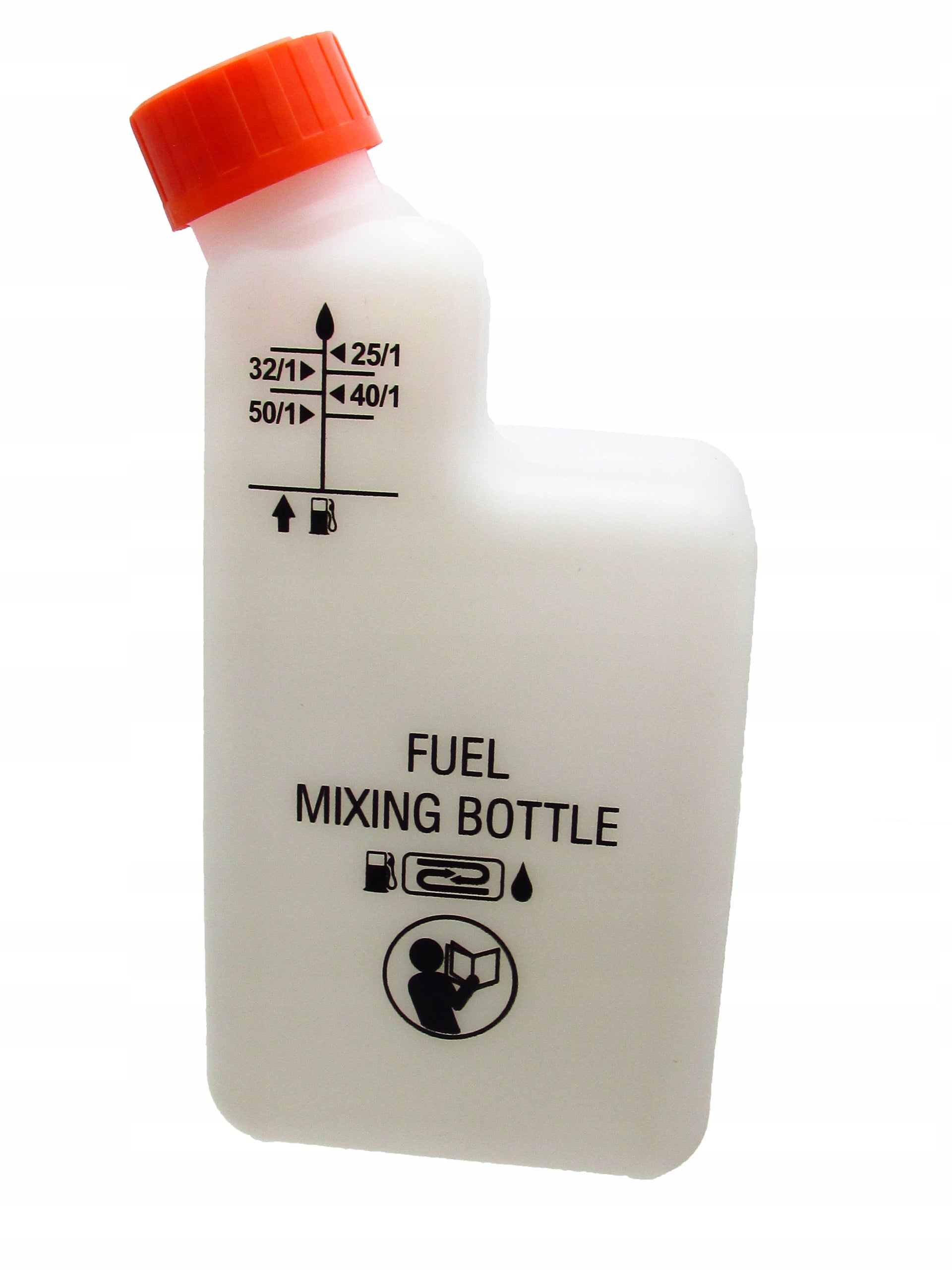 Oil and fuel mixture container 1 liter NEVADA 1:50, 1:40, 1:32, 1:25