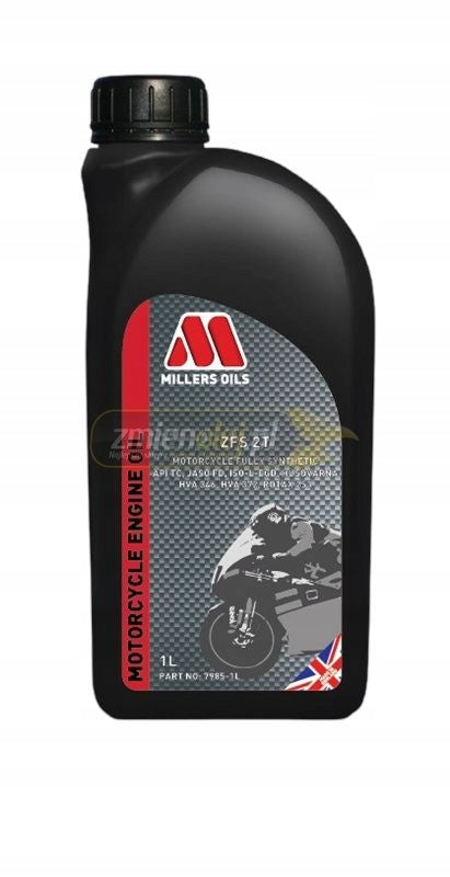 Oil for 2T Millers Oils ZFS 2T 1L