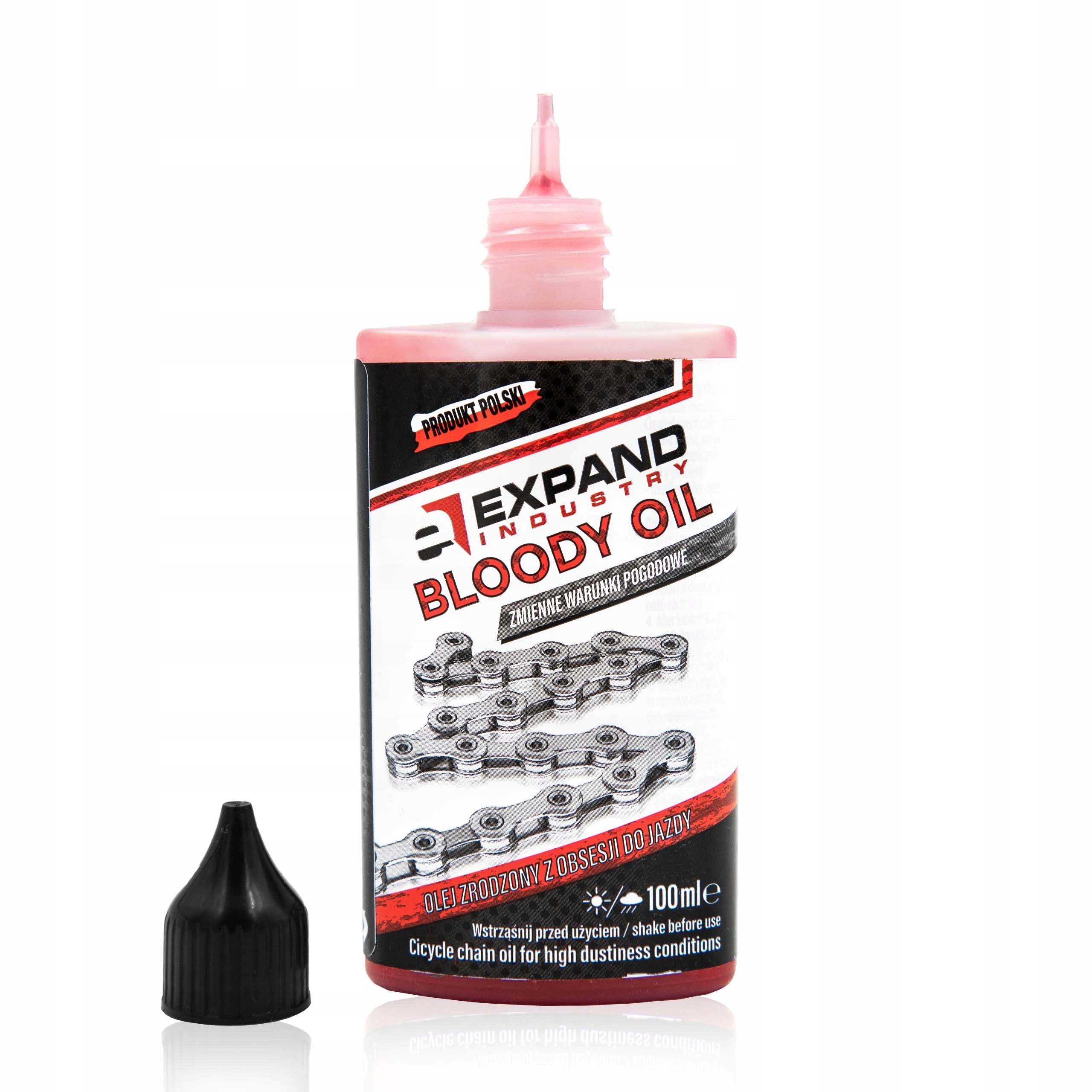 Oil lubricant for bicycle chain Expand Bloody mixed conditions city 100 Manufacturer code BLOODY100ML