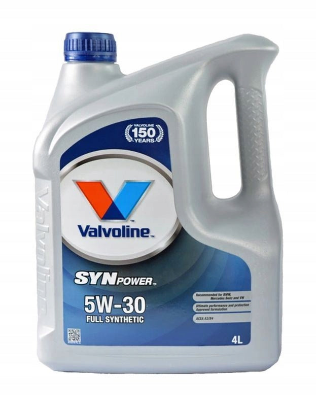 Oils and lubricants - VALVOLINE SYNPOWER 5W30 4L