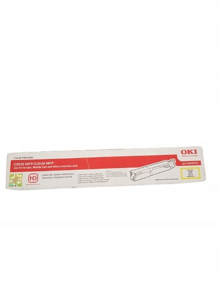 Oki Original 43459321 - Toner Yellow Color yellow