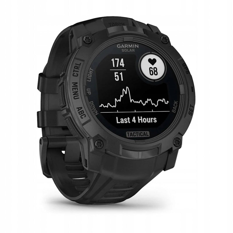 Okosóra Garmin Instinct Solar Tactical fekete Model Instinct Solar Tactical