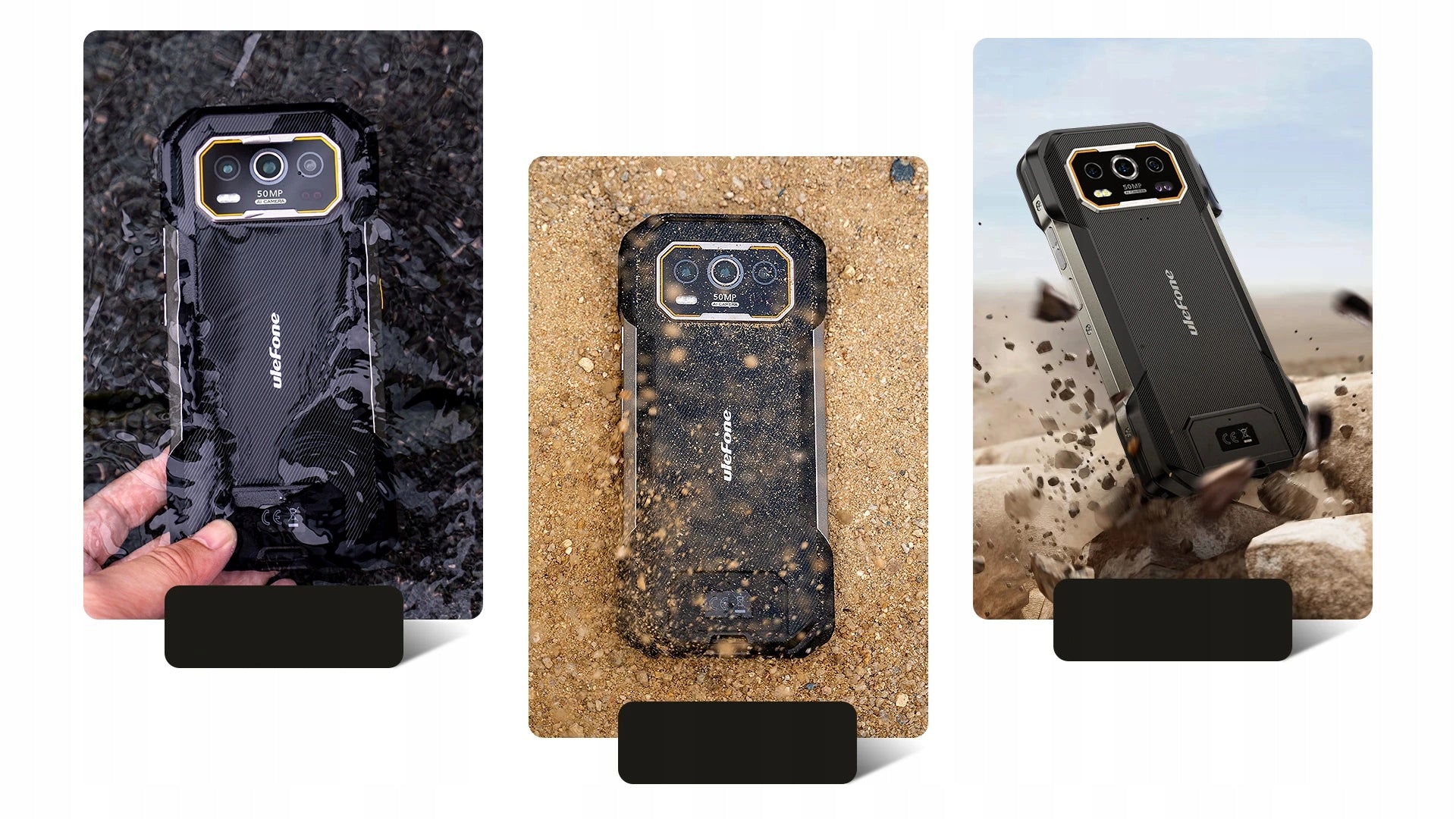 Okostelefon Ulefone Armor 27 12 GB / 256 GB 4G (LTE) fekete Built-in memory 256 GB