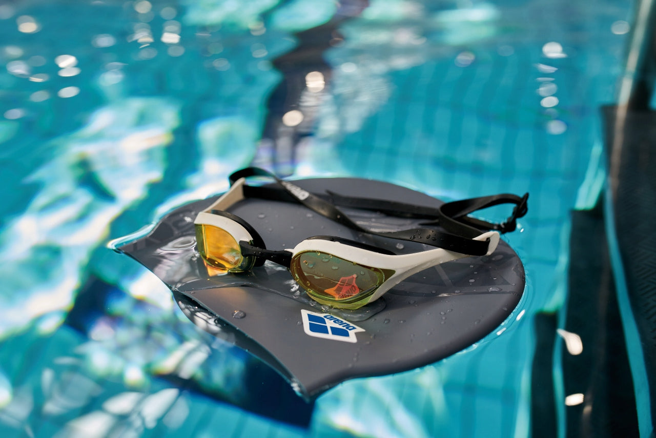 Schwimmbrille Arena Cobra Ultra Swipe Spiegel, Silber/Lila 