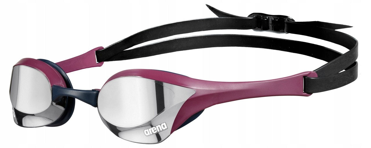 Schwimmbrille Arena Cobra Ultra Swipe Spiegel, Silber/Lila 