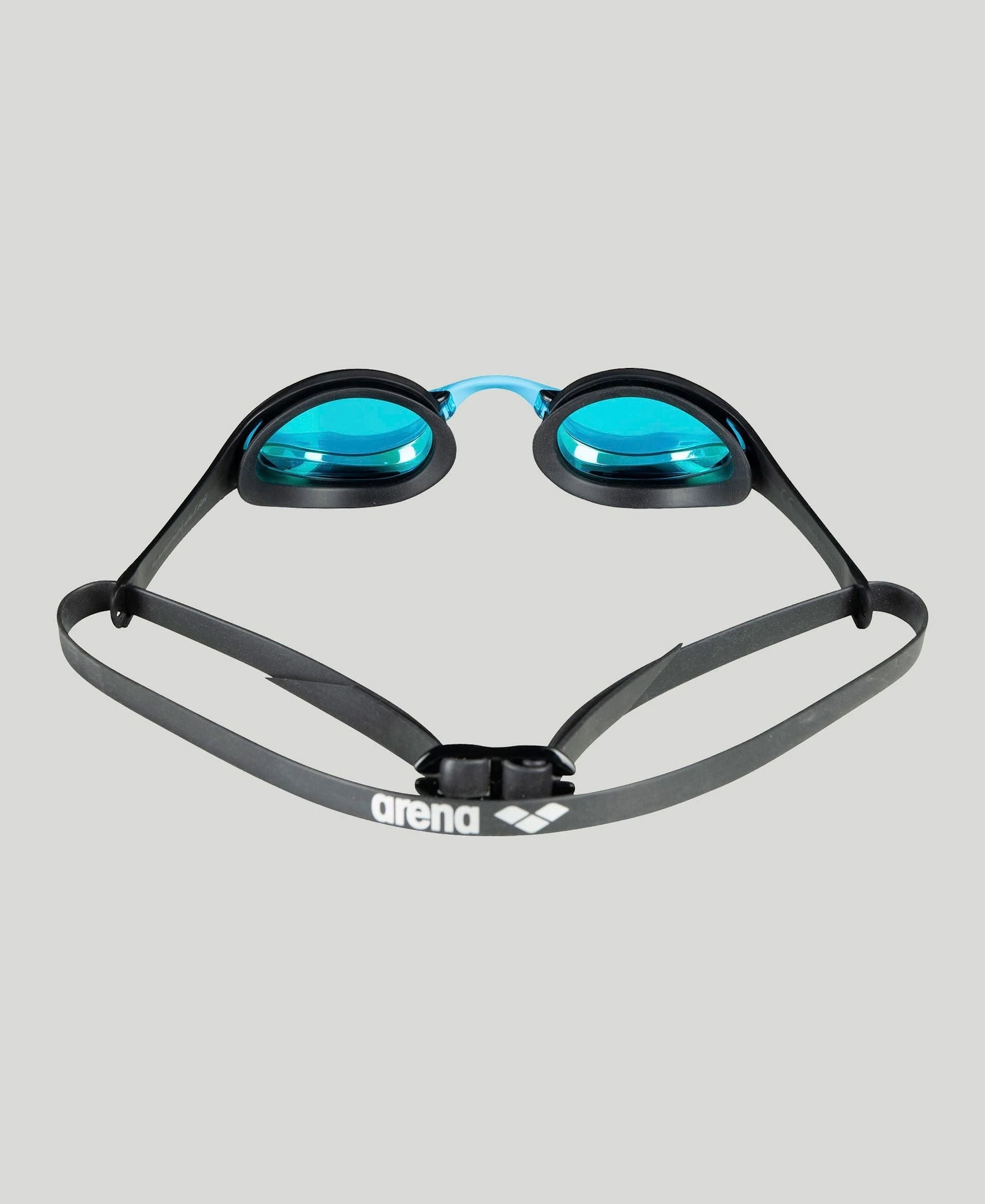 Schwimmbrille Arena Cobra Ultra Swipe Mirror, Aqua/Schwarz 