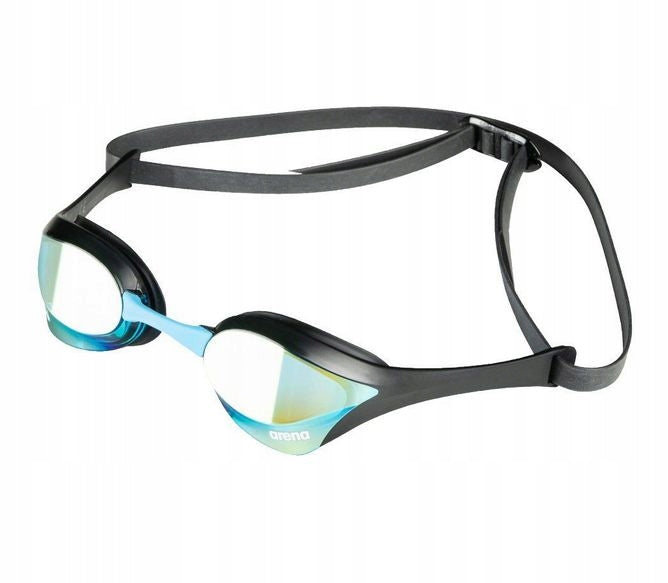 Schwimmbrille Arena Cobra Ultra Swipe Mirror, Aqua/Schwarz 