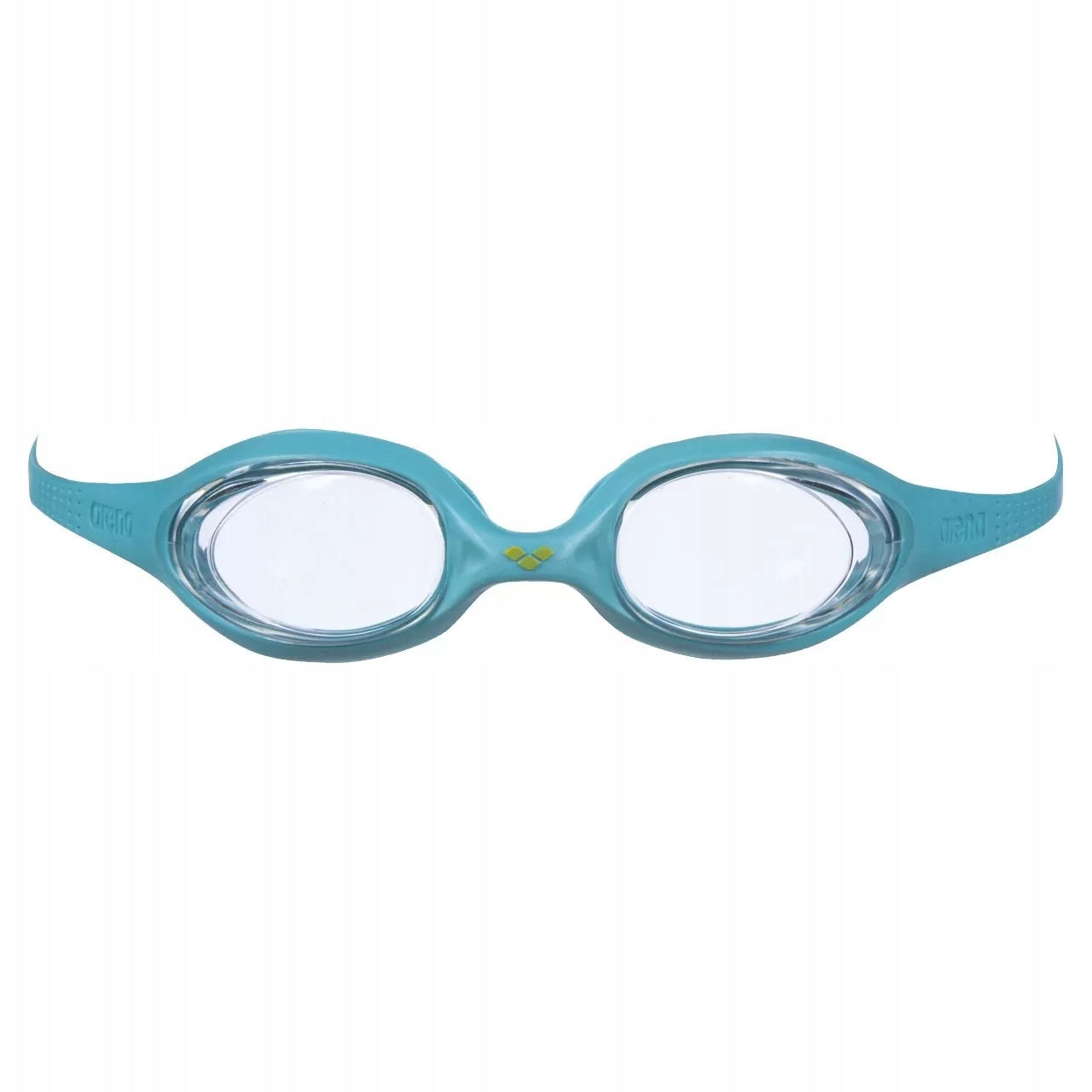 Schwimmbrille Arena Spider Junior, mint/gelb 