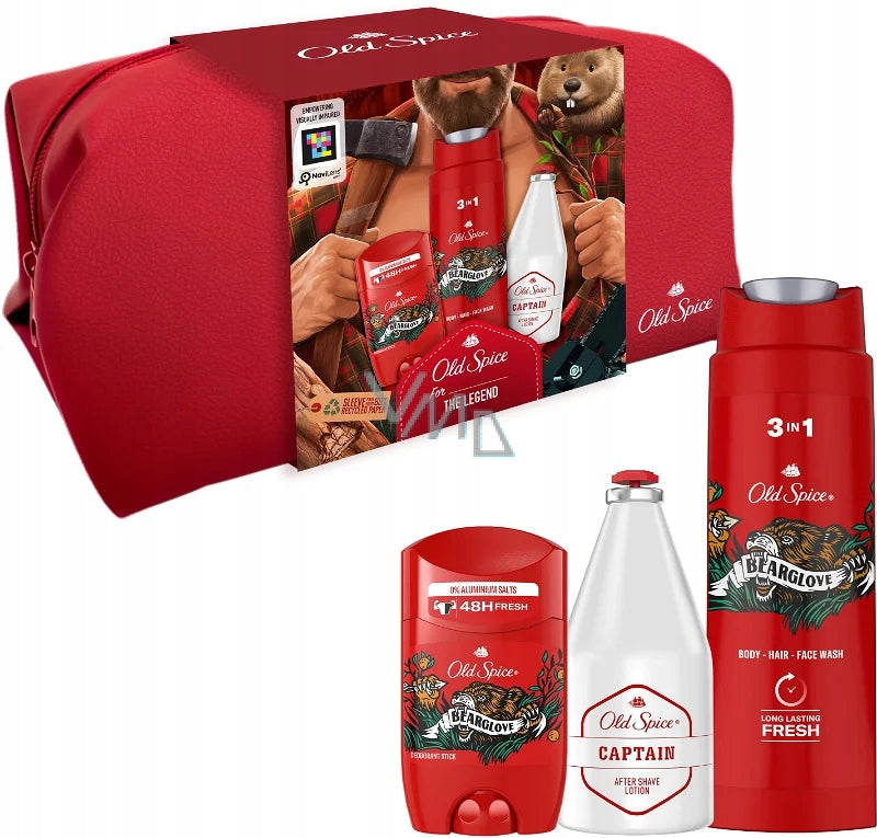 Geschenkset für Männer Old Spice Lumberjack 