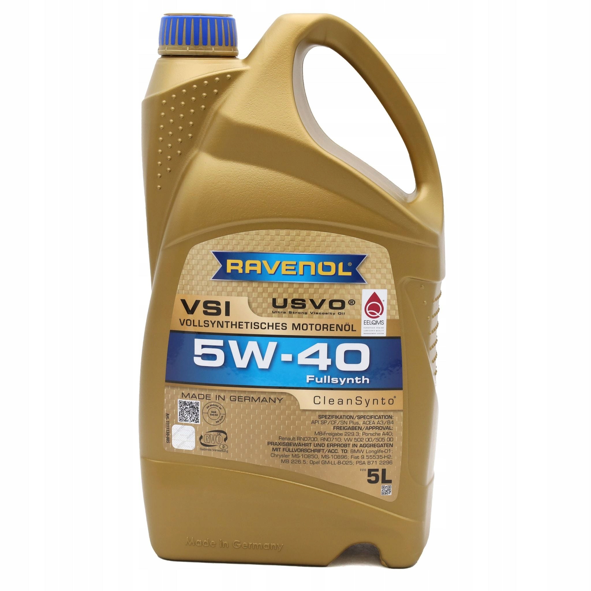Motoröl Ravenol VSI 5W40, 5L 