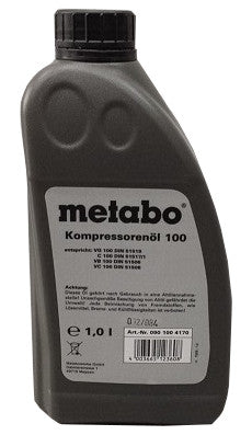 Öl für Kompressoren Motanol HP100 Metabo 1 l 