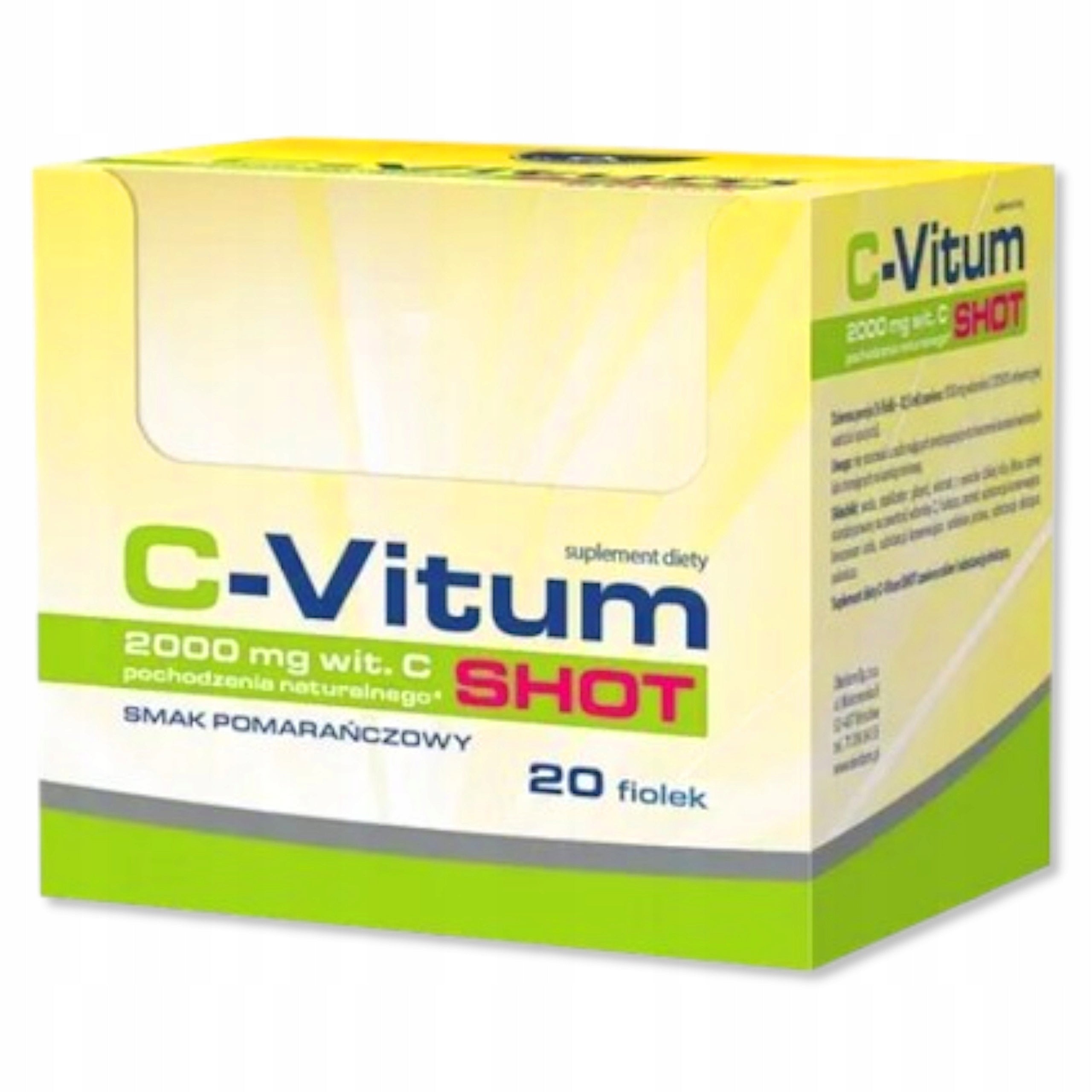 Oleofarm C-Vitum shot 25 ml orange 20 pcs vitamin C