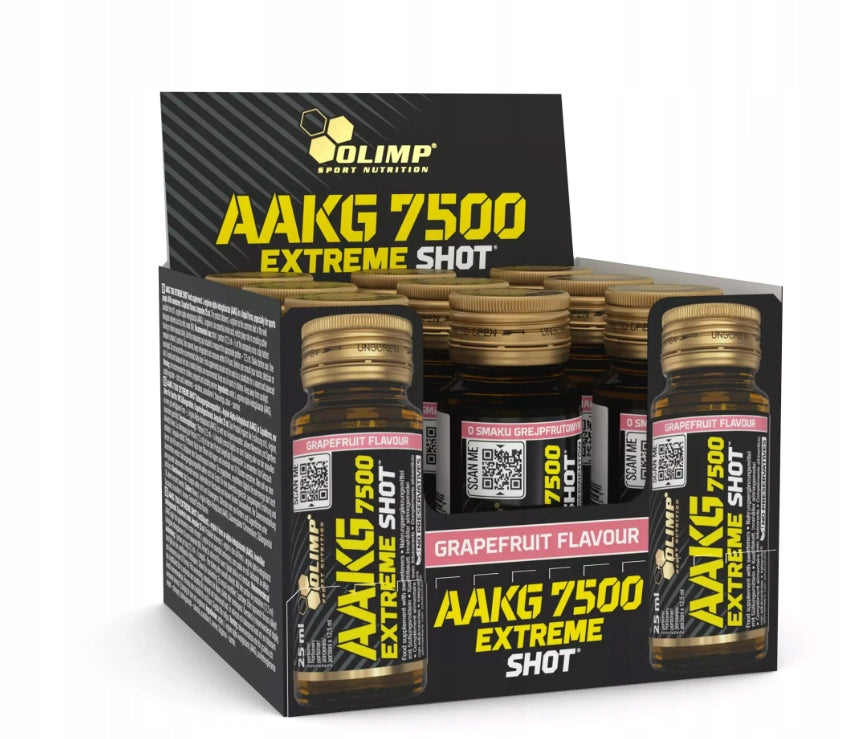 Olimp AAKG 7500 Extreme Shot 9x 25 ml Grapefruit Conditioner