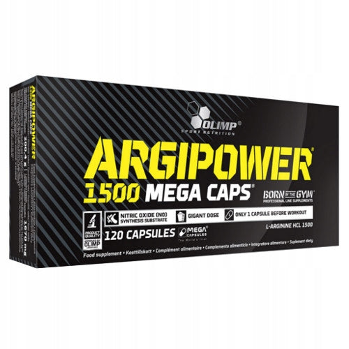 Olimp ARGIPOWER 120 KAPS L-ARGININA 1500MG AAKG
