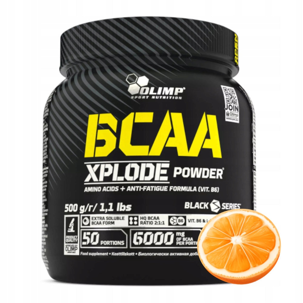 Olimp BCAA XPLODE POWDER Regeneration Amino Acids Taste Orange Amino 500g