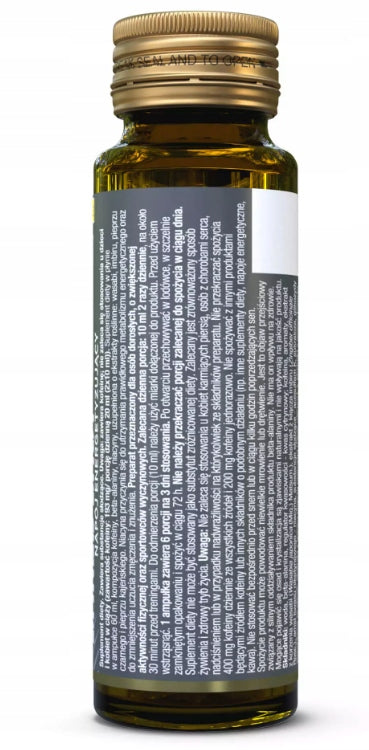Olimp Blackweiler Shred Shot 60 ml Lemon Apple Shoot Pre-Workout Strength Brand Olimp