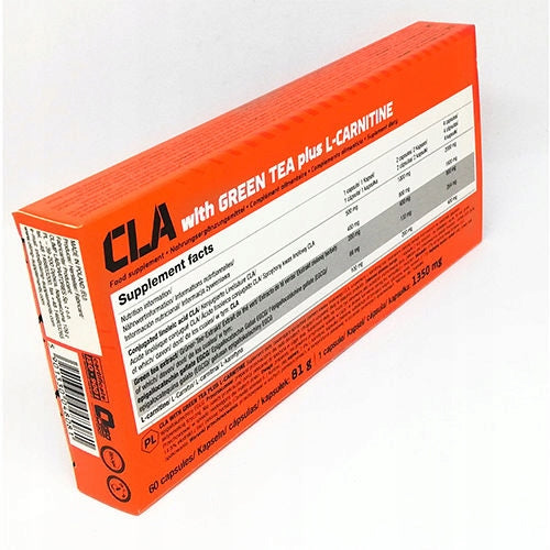 Olimp CLA With Green Tea and L-Carnitine SPORT EDITION - 60 kaps. Expiration date at least 1 year from the date of purchase