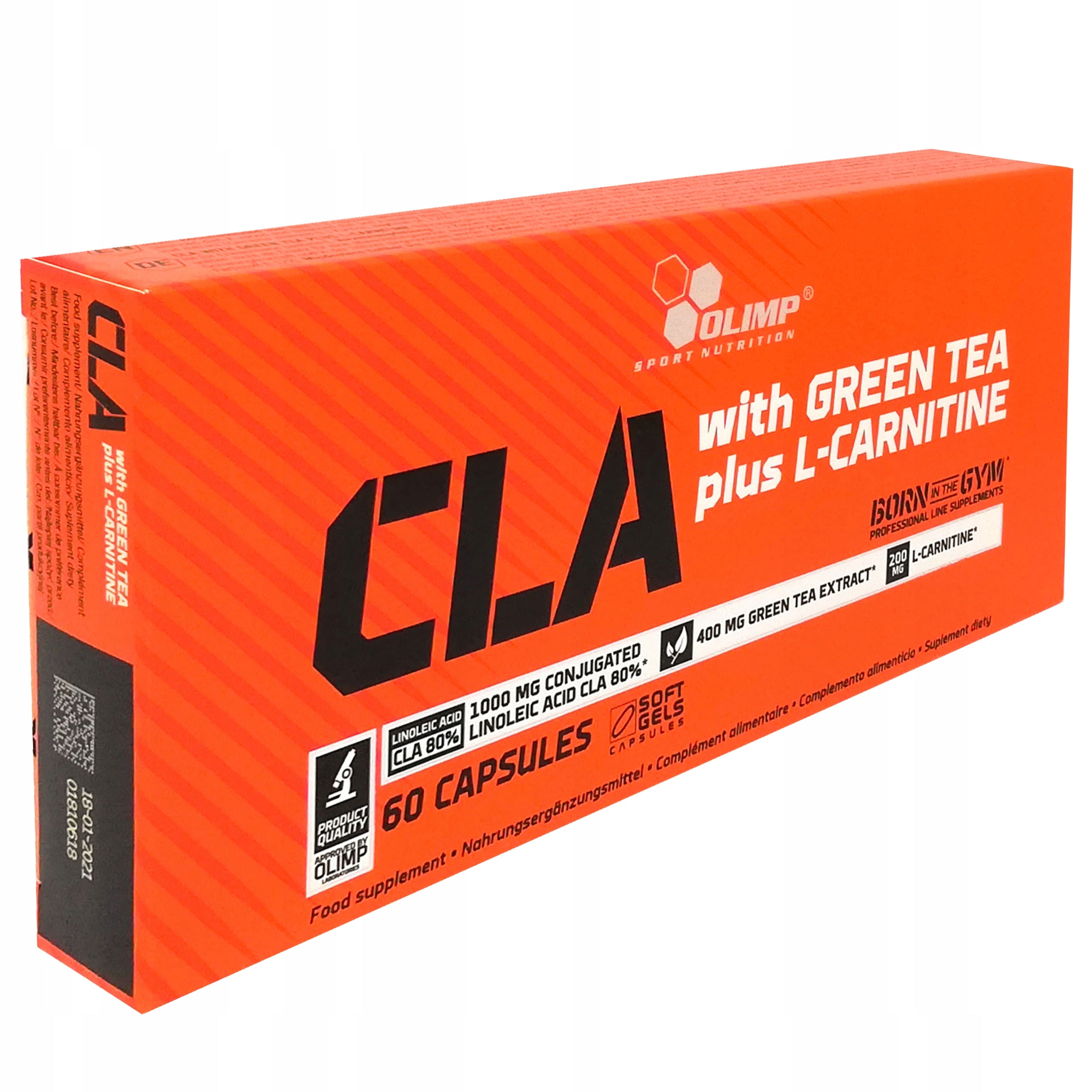 Olimp CLA With Green Tea and L-Carnitine SPORT EDITION - 60 kaps. Packaging status original