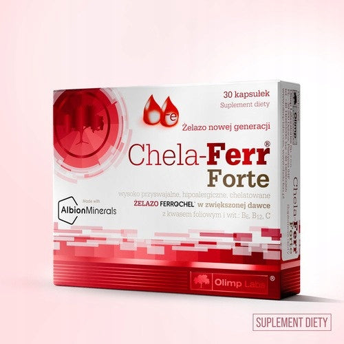 Olimp Chela-Ferr Forte, capsules, 30 pcs. Name Chela-Ferr bio-complex