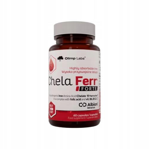 Olimp Chela-Ferr Forte, iron, fatigue, fatigue, 60 capsules