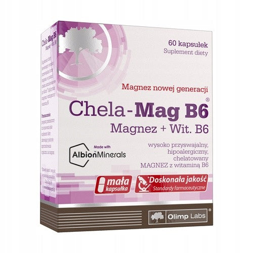 Olimp Chela-Mag B6, capsules, 60 pcs.