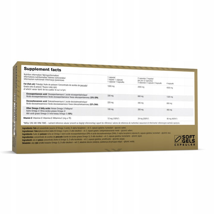 Olimp GOLD OMEGA 3 SPORT EDITION 120 kaps HEALTH Brand Olimp