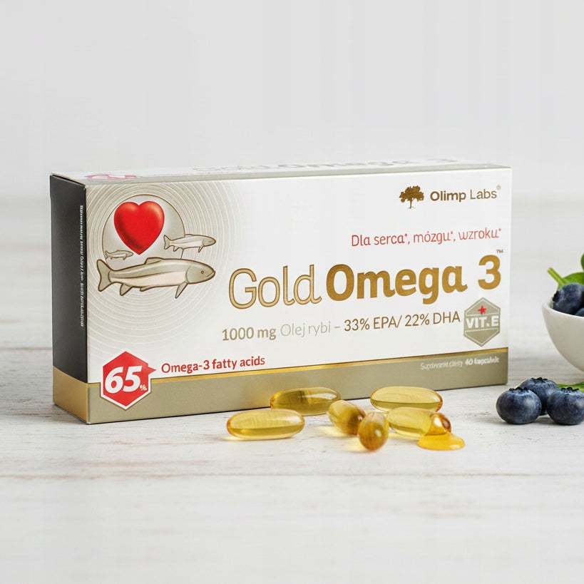 Olimp Gold Omega 3, capsules, 60 pcs. – fatty acids, immunity Medical device no