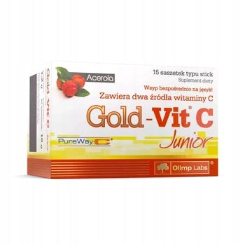 Olimp Gold-Vit C Junior, powder in sachets 15 pieces
