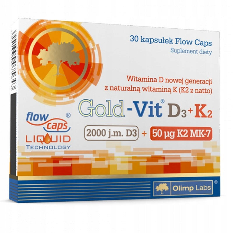 Olimp Gold-vit 2000 mg D3 + K2, 30 capsules Medical device no