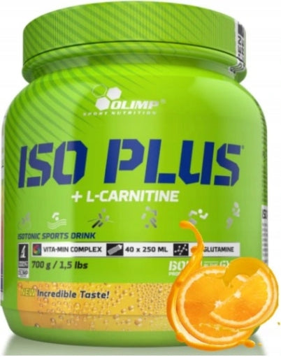 Olimp Iso Plus Isotonic with L-Carnitine Powder ORANGE A D B2 B1 700g