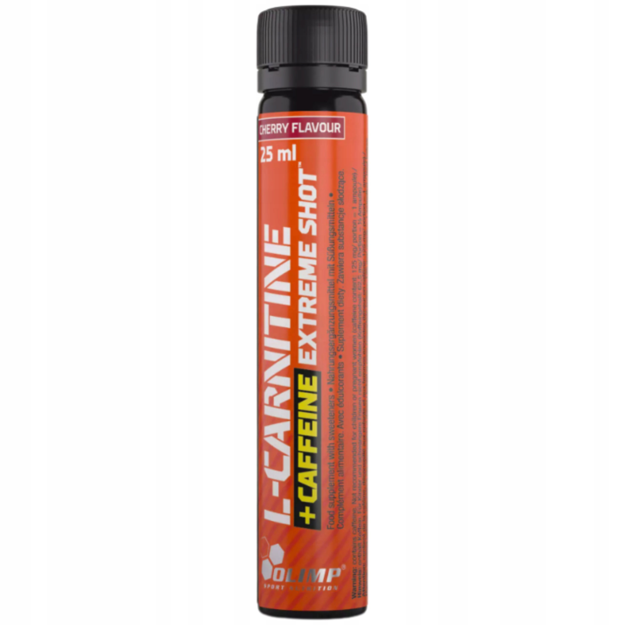 Olimp L-Carnitine + Caffeine Extreme Shot Cherry Energy 25 ml Short Date Expiration date at least 1 month from the date of purchase