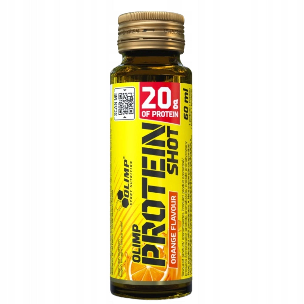 Olimp Protein Shot 60ml PROTEIN 20g SHOT ORANGE Protein CONDITIONER Expiration date at least 3 months from the date of purchase