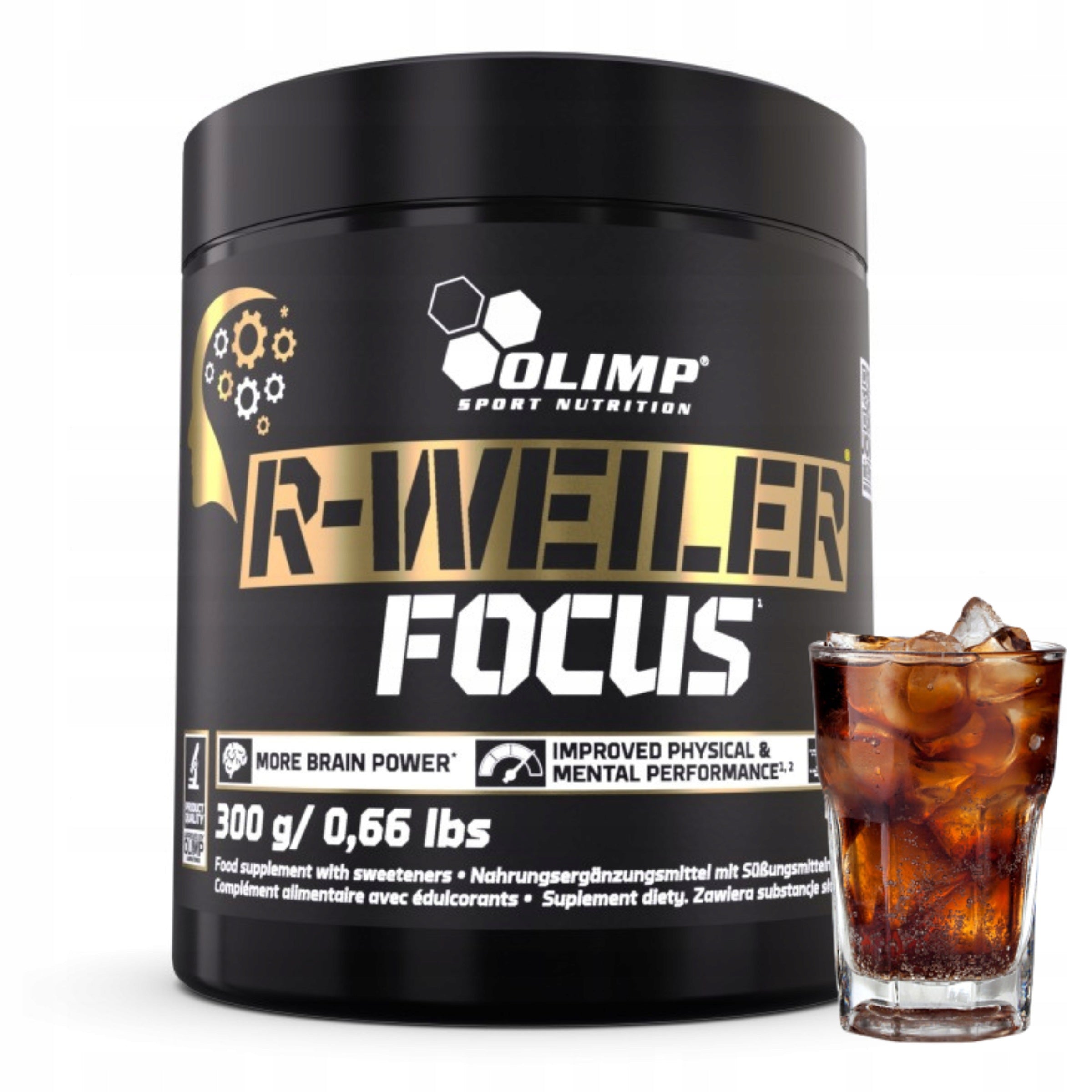 Olimp R-WEILER FOCUS 300g PRE WORKOUT CITRULLINE CONCENTRATION Cola