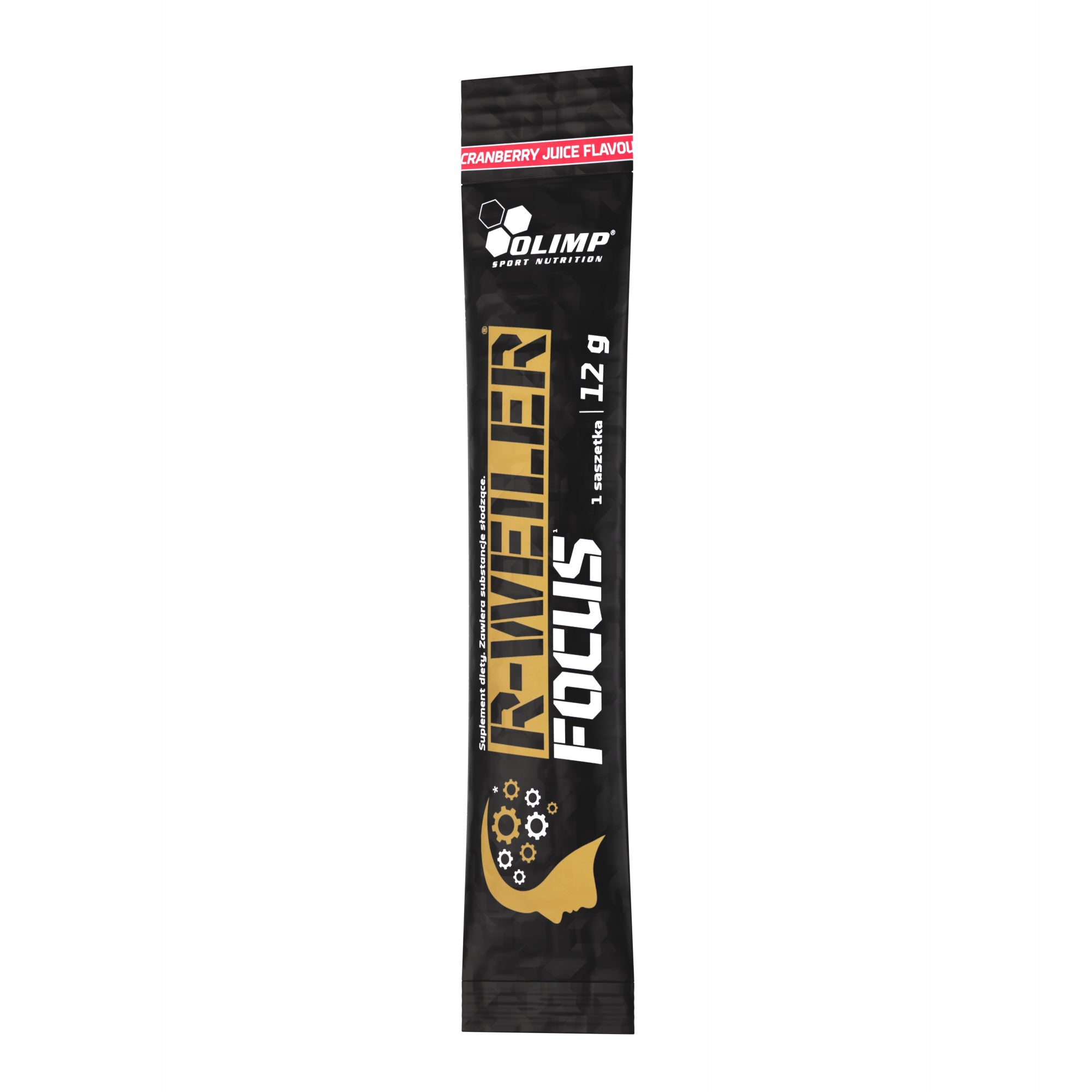 Olimp R-WEILER FOCUS STIK 12g CONCENTRATION PRE-WORKOUT taste Cranberries Packaging status original
