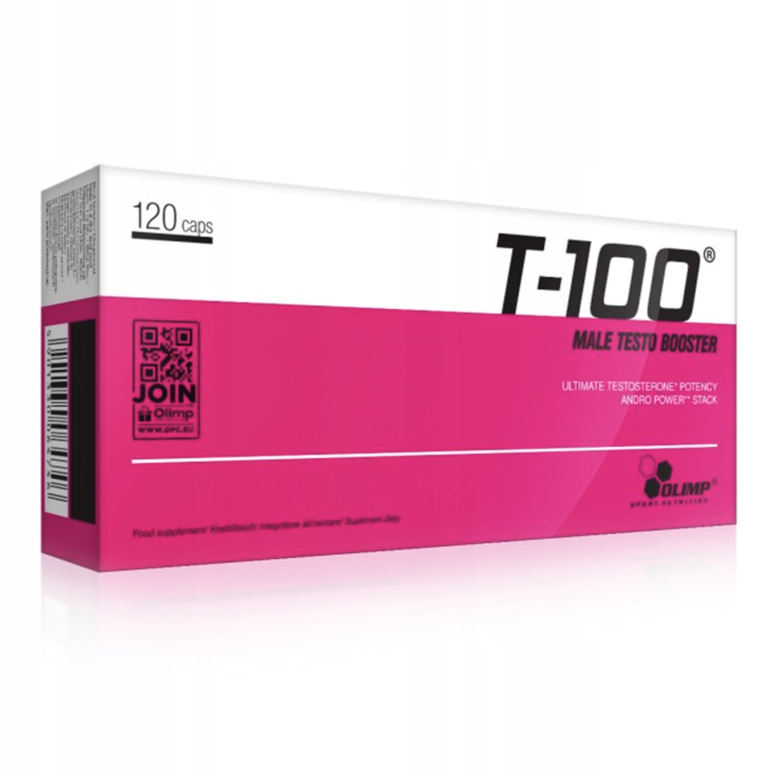 Olimp T-100 120 kaps TESTOSTERONE MACA TRIBULUS LIBIDO FENUGREEK