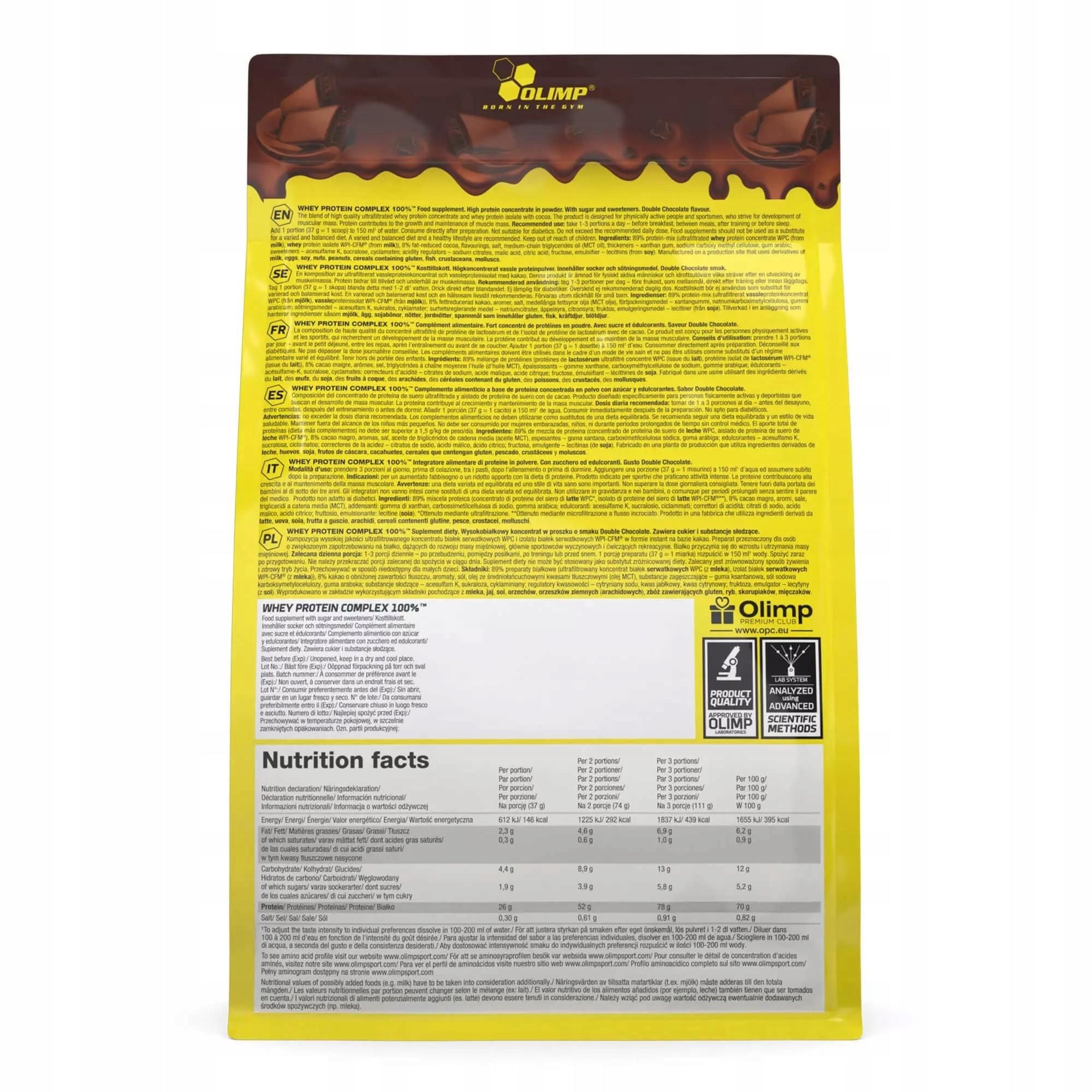 Olimp Whey Protein Complex 100% Salted Caramel, 700 g Medical device no