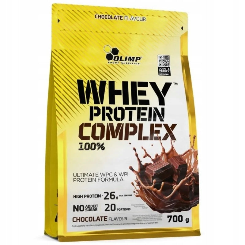 Olimp Whey Protein Complex 100% WPC Protein Conditioner Chocolate Flavour 700g