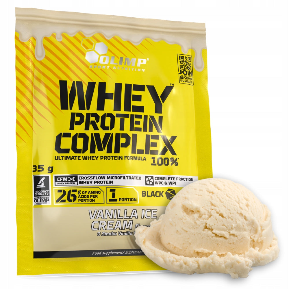 Olimp Whey Protein Complex 100% serving 35g VANILLA ICE CREAM